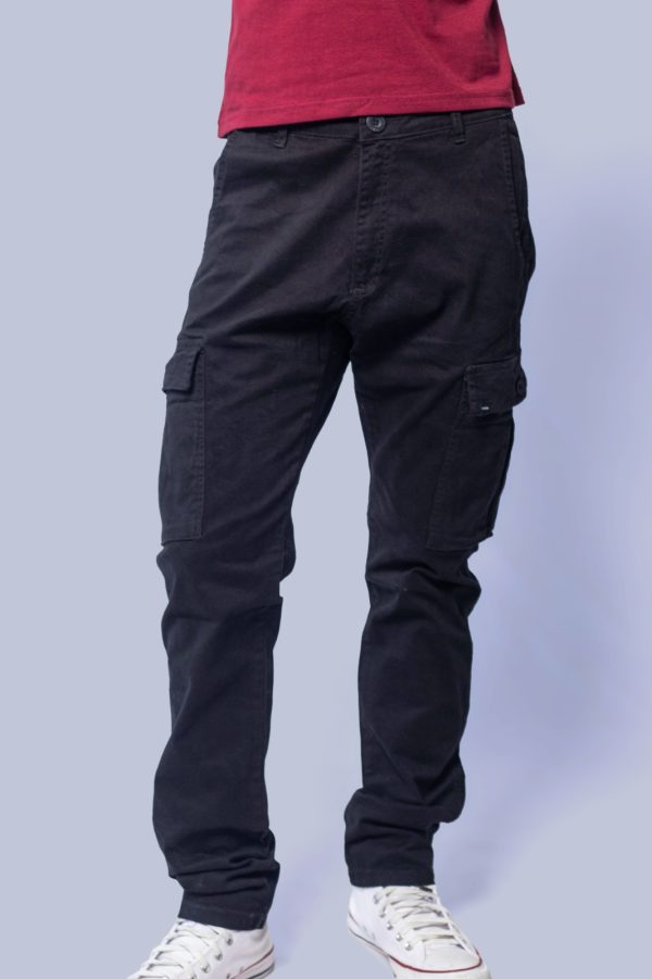 Pantalón Cargo Negro