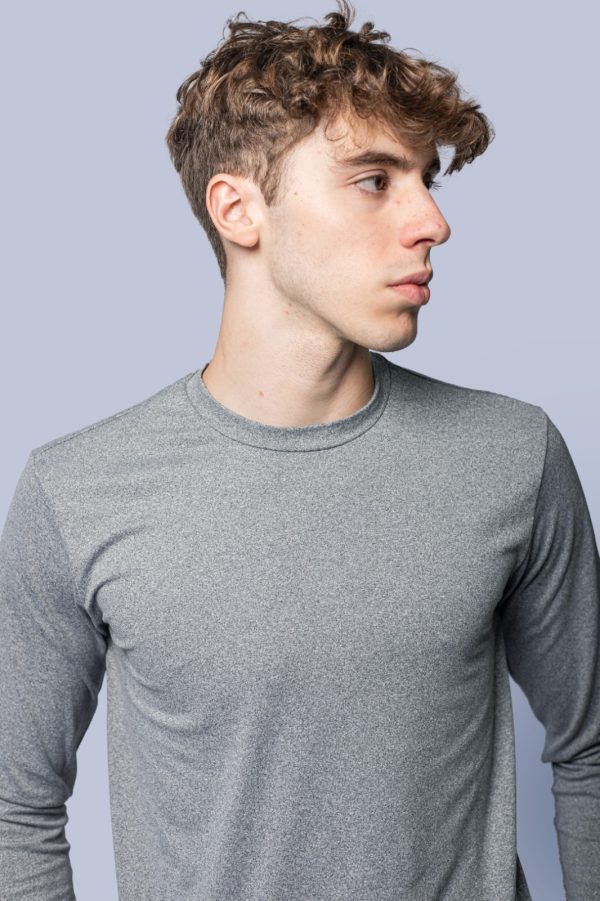 Manga Larga térmico Hombre - Gris