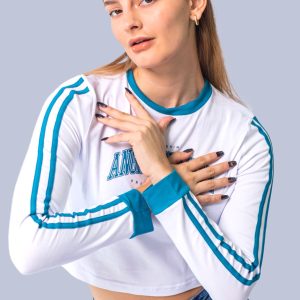 Remera mangas largas con estampa
