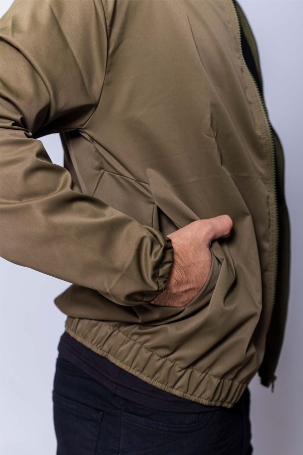 Campera Bomber Verde Musgo