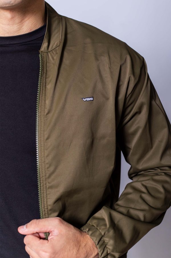 Campera Bomber Verde Musgo