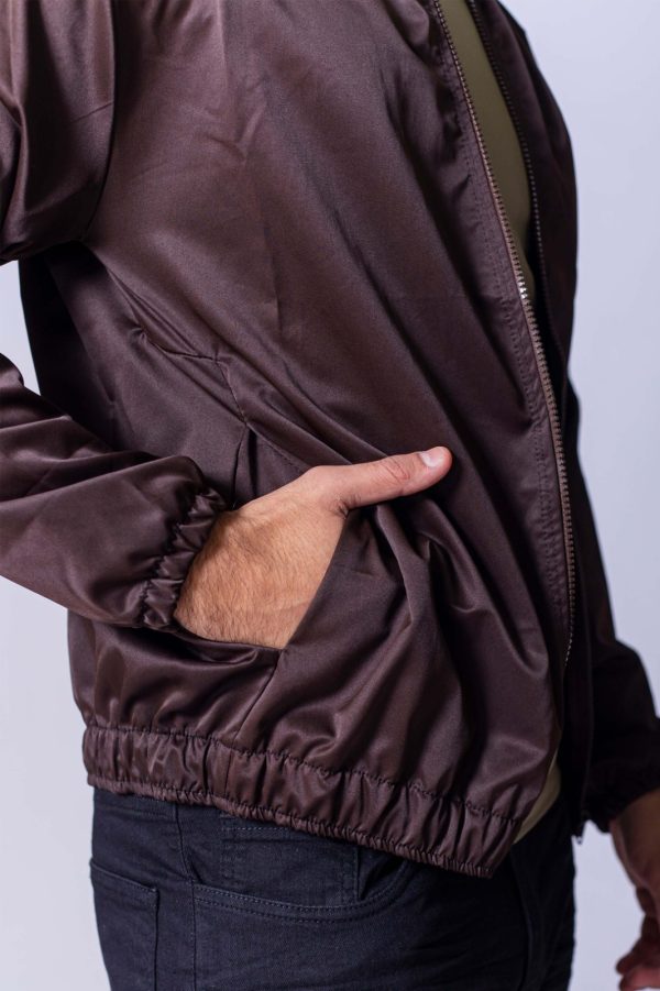 Campera Bomber Marrón