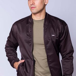 Campera Bomber Marrón